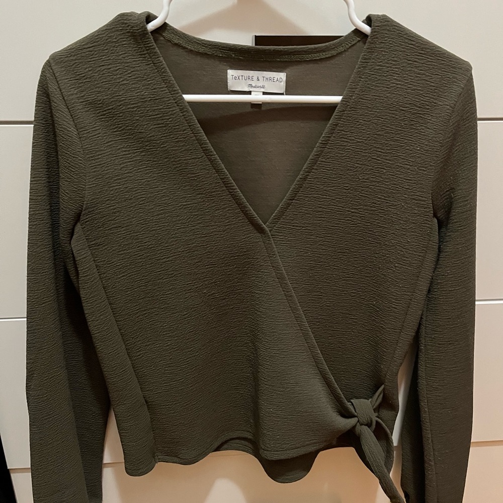 Madewell Wrap Top